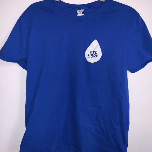 Other - Big drop brewing beer blue  t-shirt men’s large